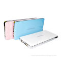 New Arrival N8 12,800mAh Power Bank, w/2 USB Ports, Piano Spray Paint Surface/Plug-and-play Function